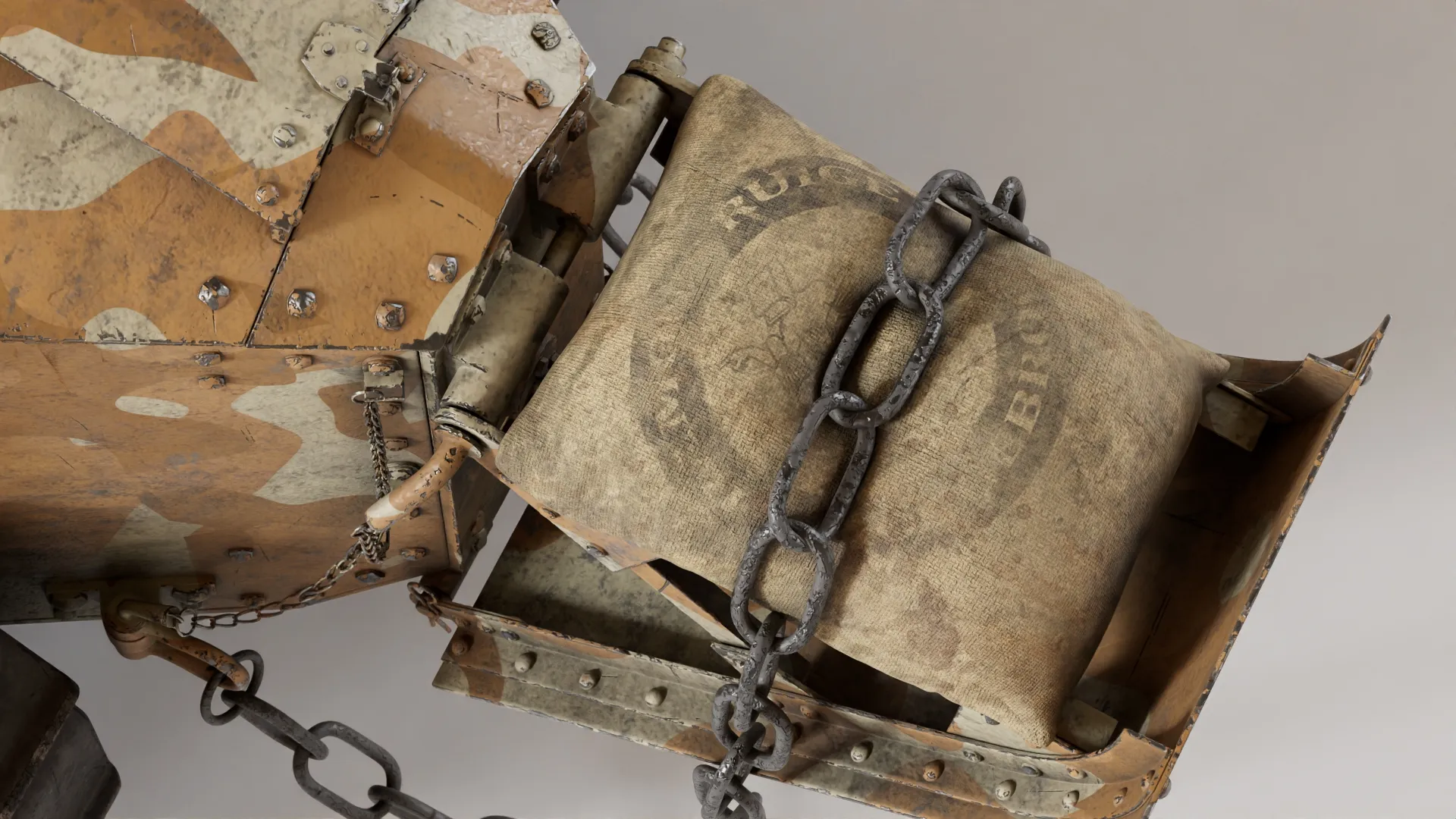 Sack of Renault FT Tank