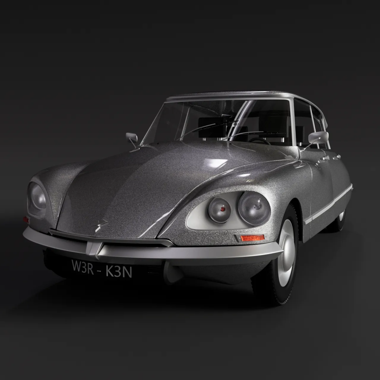 Front view of the Citroën DS