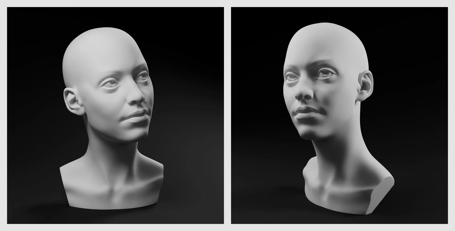 Female bust 01