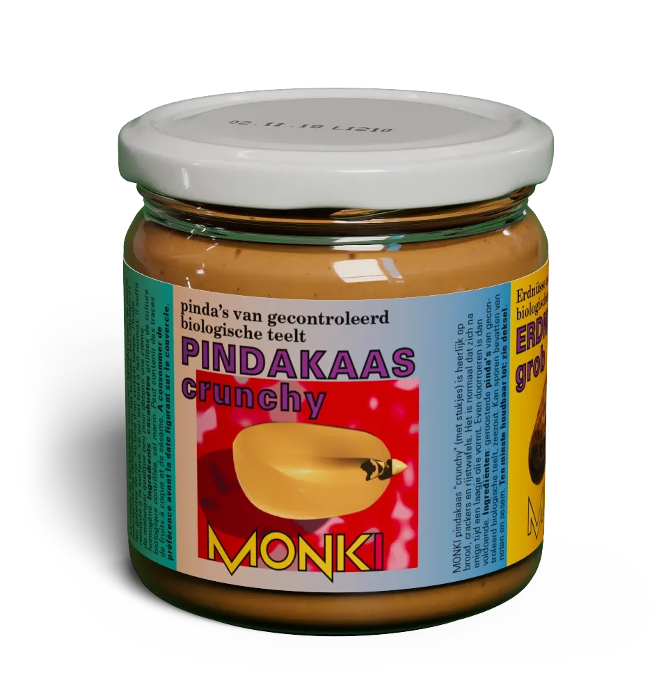 Peanutbutter crunchy label render