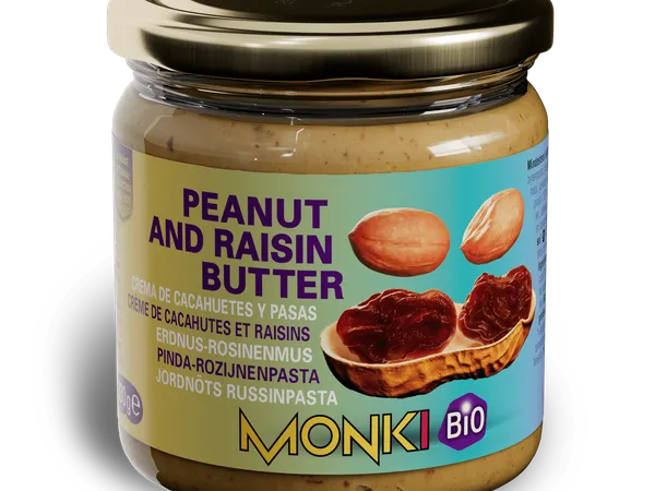 Monki Peanutbutter with raisins
